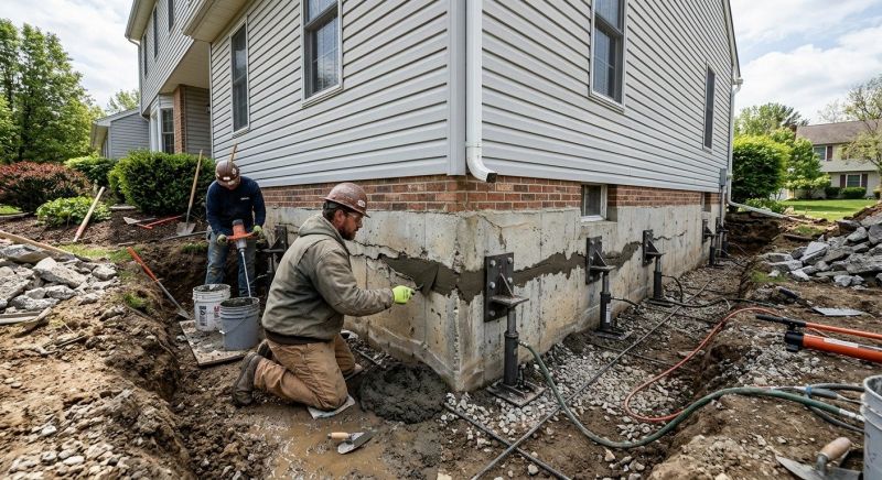 Basement Foundation Repair in Kensington, MD