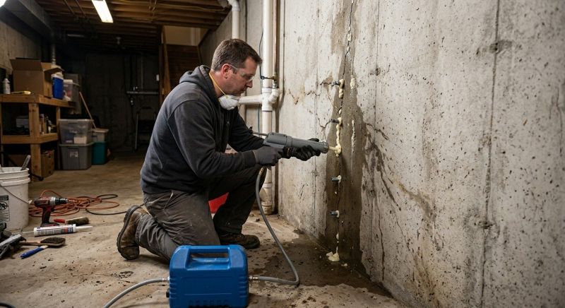 Basement Foundation Repair in Lorton, VA