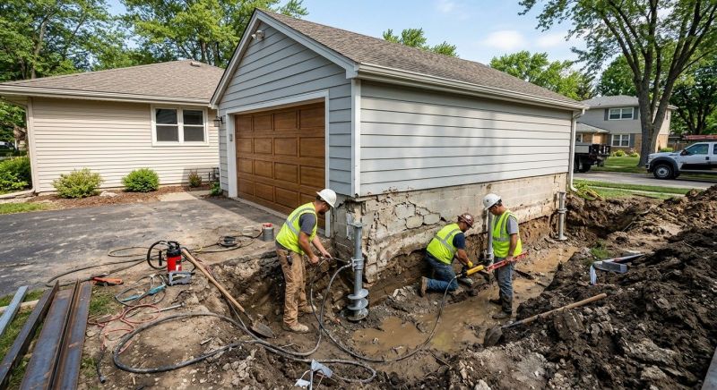 Basement Foundation Repair in Sandy Spring, MD