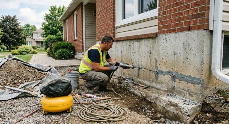 Basement Foundation Repair in Triangle, VA