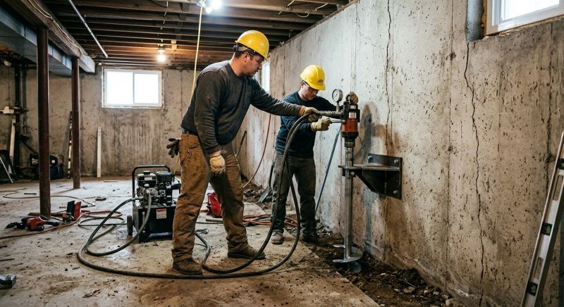 Basement Stabilization in Alexandria, VA