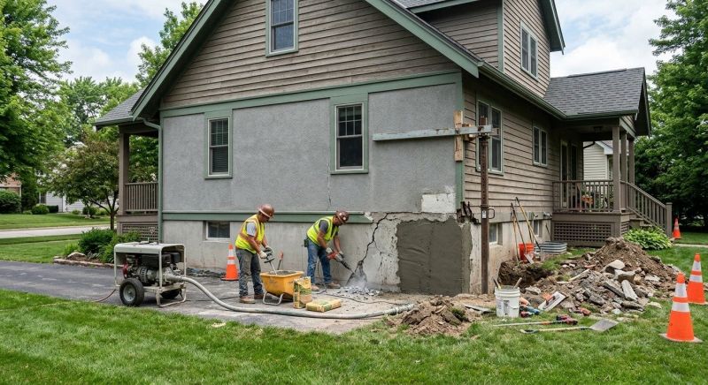 Building Foundation Repair in Annandale, VA