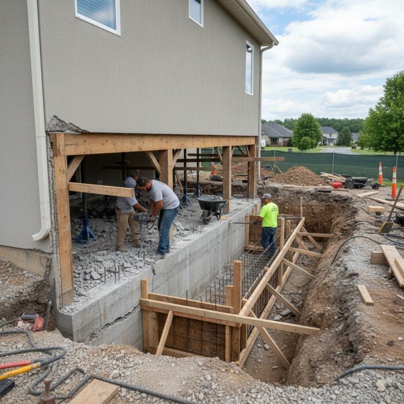 Building Foundation Repair in Arlington County, VA
