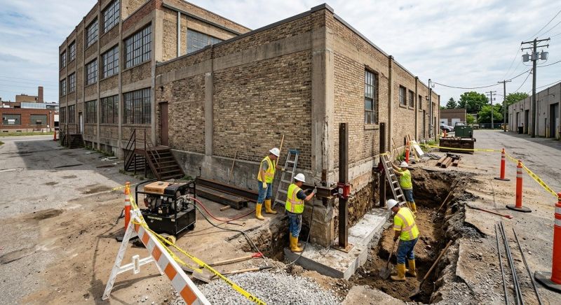 Building Foundation Repair in Bristow, VA