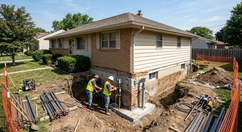 Building Foundation Repair in Bristow, VA