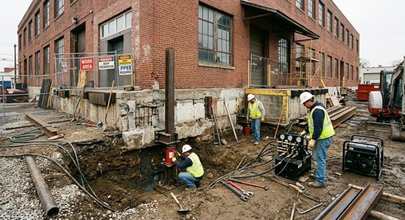 Building Foundation Repair in Fort Washington, MD
