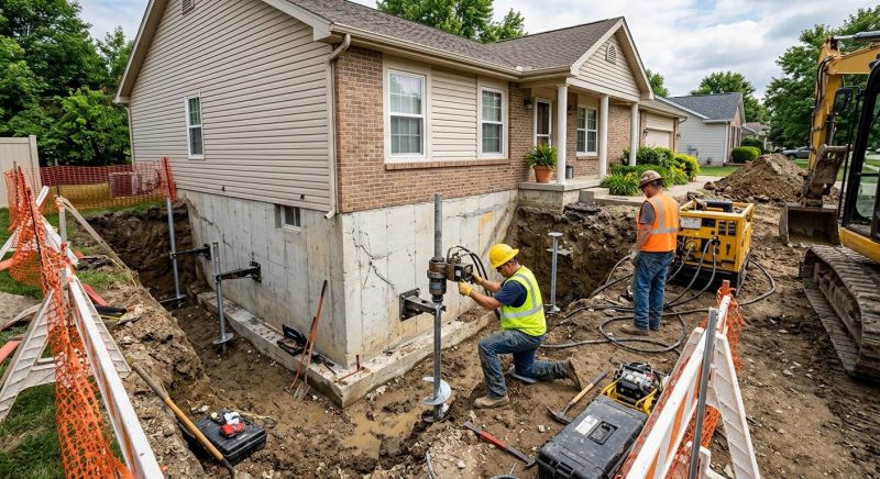Building Foundation Repair in Prince William County, VA
