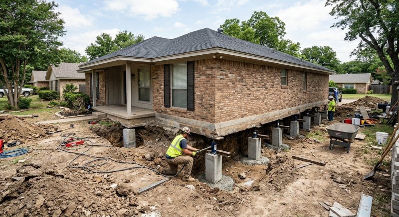 Concrete Foundation Leveling in Burke, VA