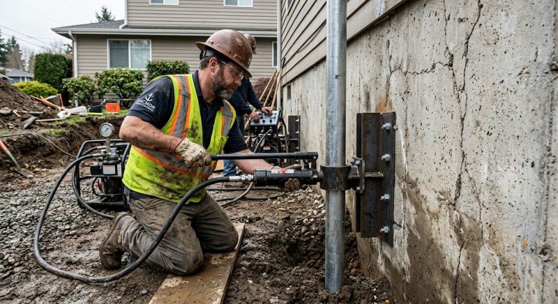 Concrete Foundation Leveling in Vienna, VA