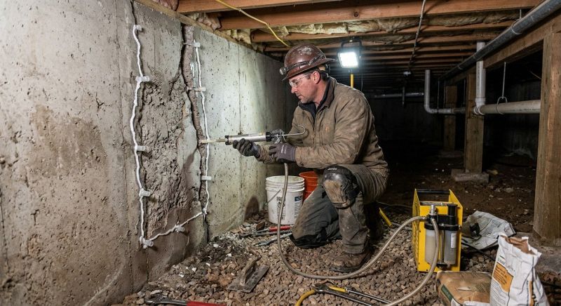 Concrete Foundation Repair in Ashburn, VA