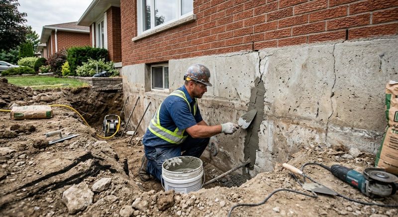 Concrete Foundation Repair in Ashburn, VA
