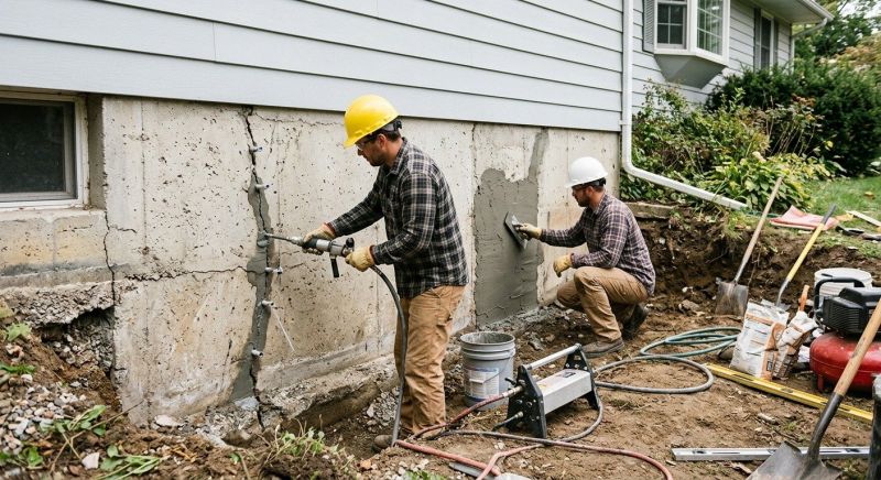 Concrete Foundation Repair in Ashburn, VA