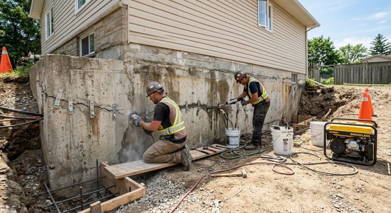 Concrete Foundation Repair in Chevy Chase, MD