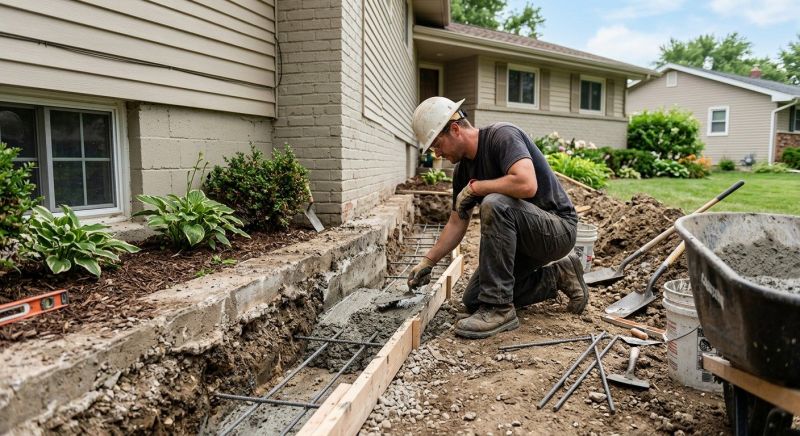Concrete Foundation Repair in Reston, VA