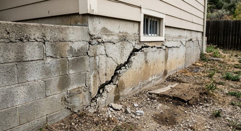 Cracked Foundation Repair in Fairfax County, VA