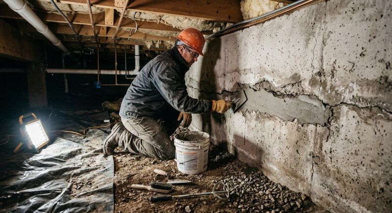 Crawlspace Foundation Repair in Centreville, VA