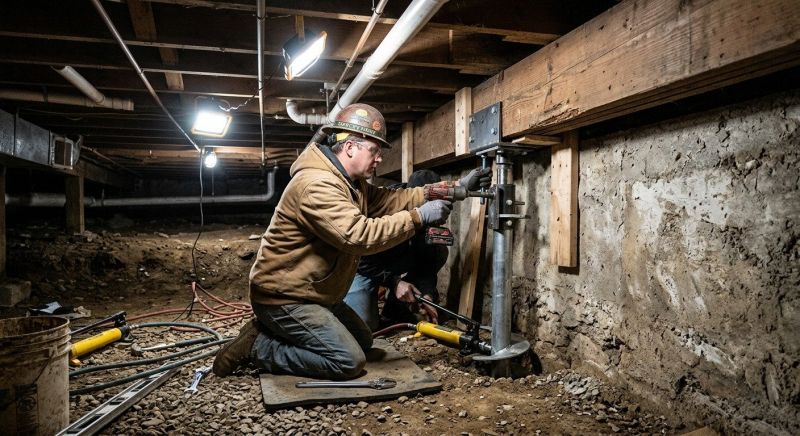 Crawlspace Foundation Repair in Oxon Hill, MD