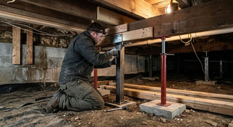 Crawlspace Structural Repair in Alexandria, VA