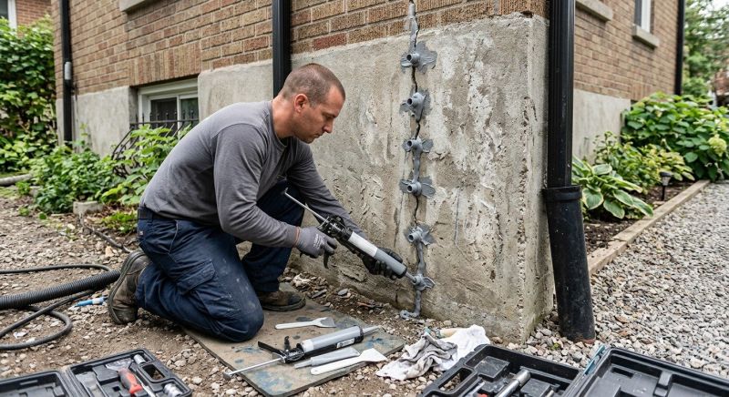 Foundation Crack Repair in Fairfax, VA