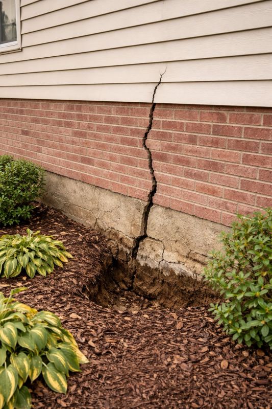 Foundation Crack Repair in Prince William County, VA