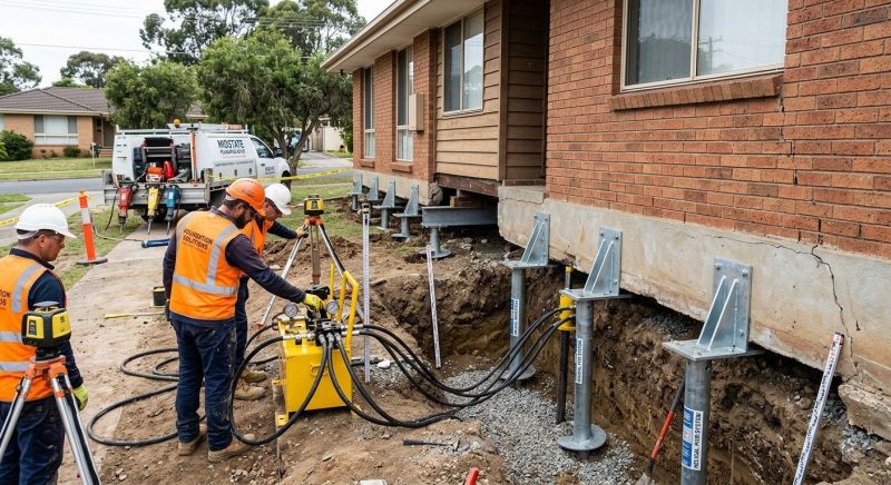 Foundation Jacking in Arlington, VA