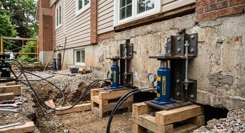 Foundation Jacking in Ashburn, VA