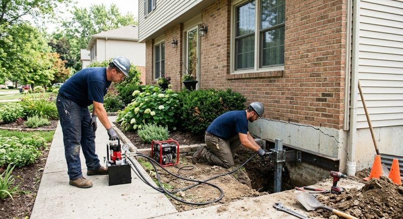 Foundation Jacking in Ashburn, VA