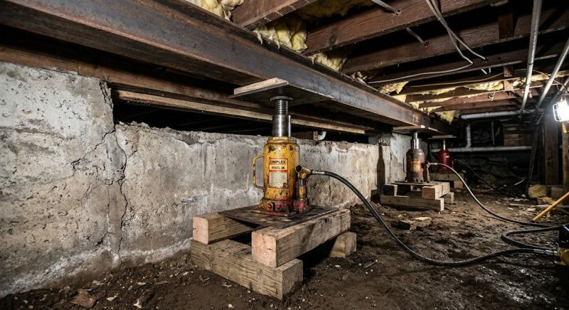 Foundation Jacking in Ashburn, VA