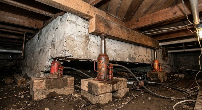 Foundation Jacking in Ashton, MD