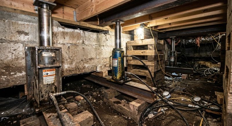 Foundation Jacking in Bowie, MD