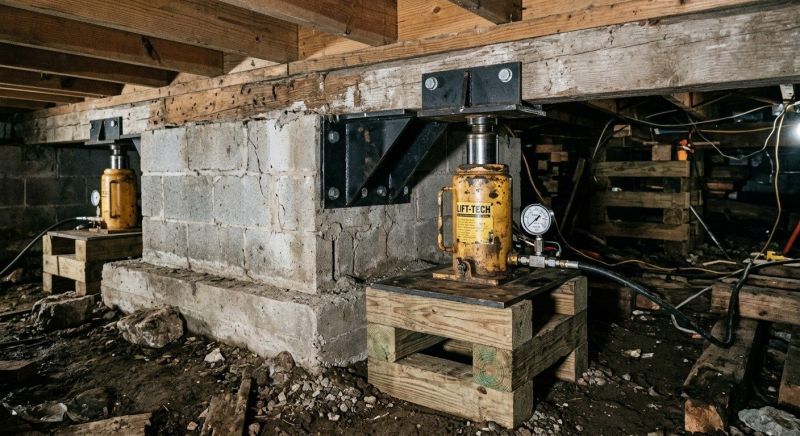 Foundation Jacking in Cabin John, MD