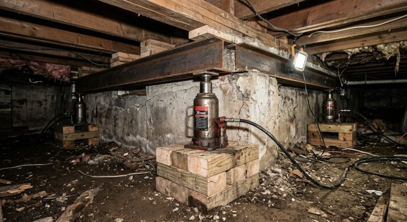 Foundation Jacking in Chevy Chase, MD
