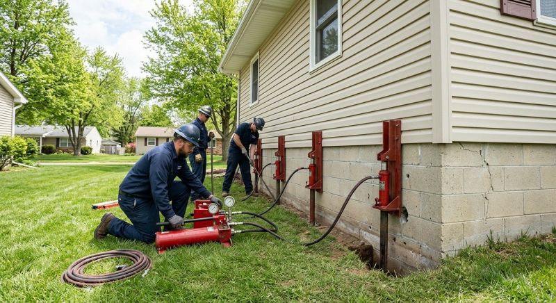 Foundation Jacking in Gaithersburg, MD