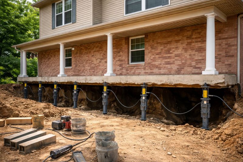 Foundation Jacking in Gaithersburg, MD