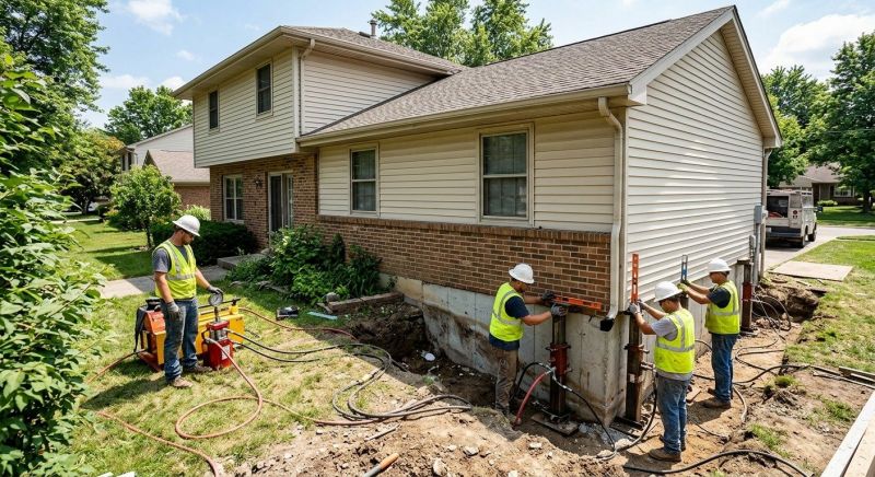 Foundation Jacking in La Plata, MD