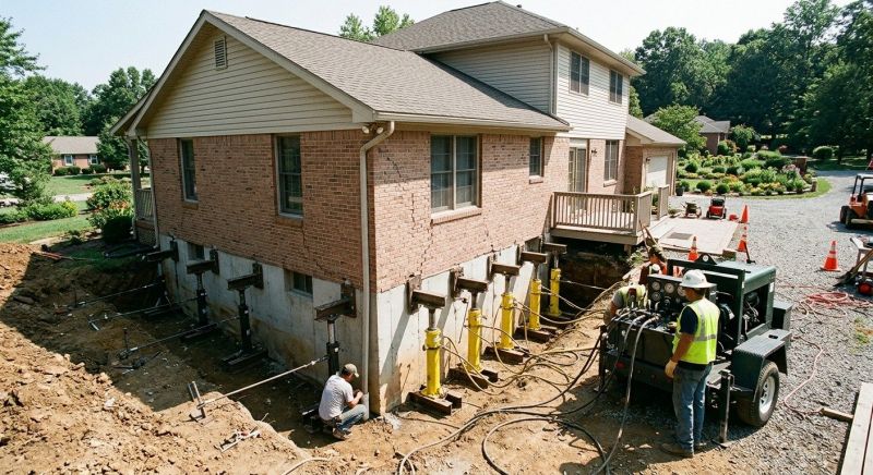 Foundation Jacking in Sterling, VA