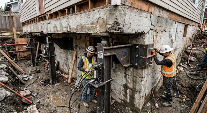 Foundation Lifting in Laurel, MD