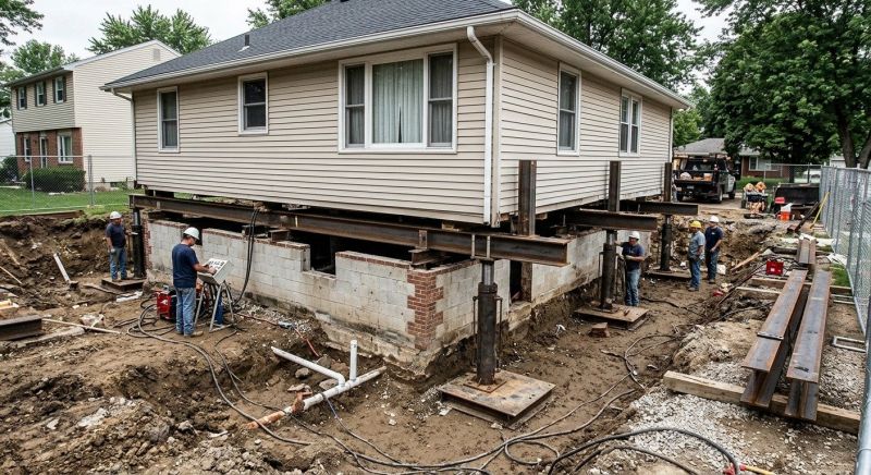 Foundation Lifting in Laurel, MD