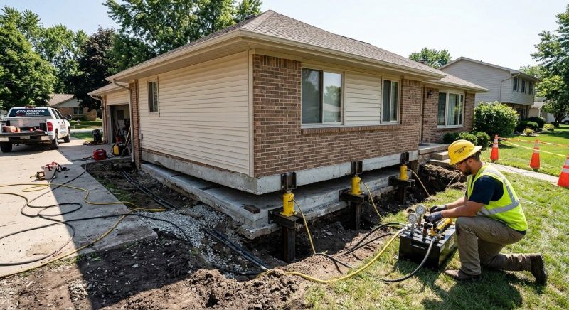 Foundation Lifting in Mc Lean, VA