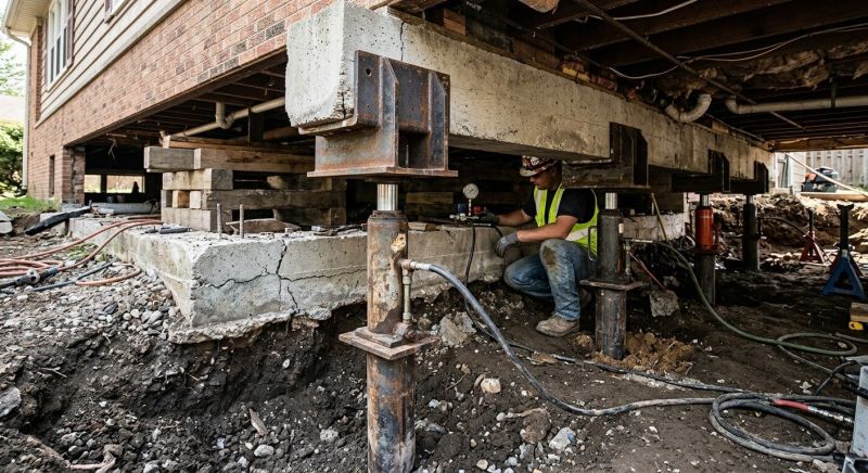 Foundation Lifting in Mc Lean, VA