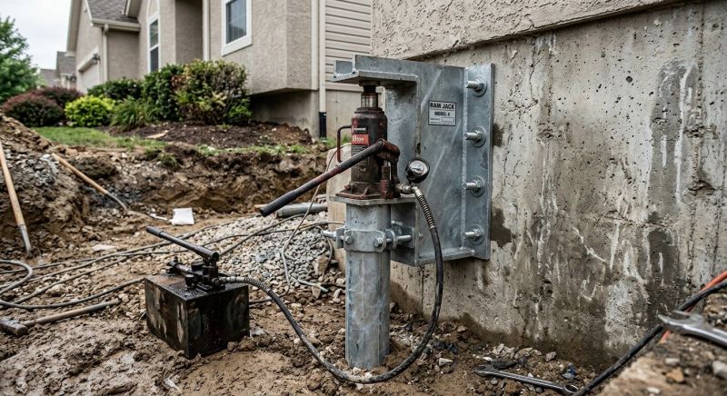Foundation Pier Leveling in Alexandria, VA