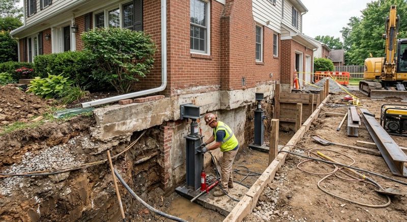 Foundation Raising in Burke, VA