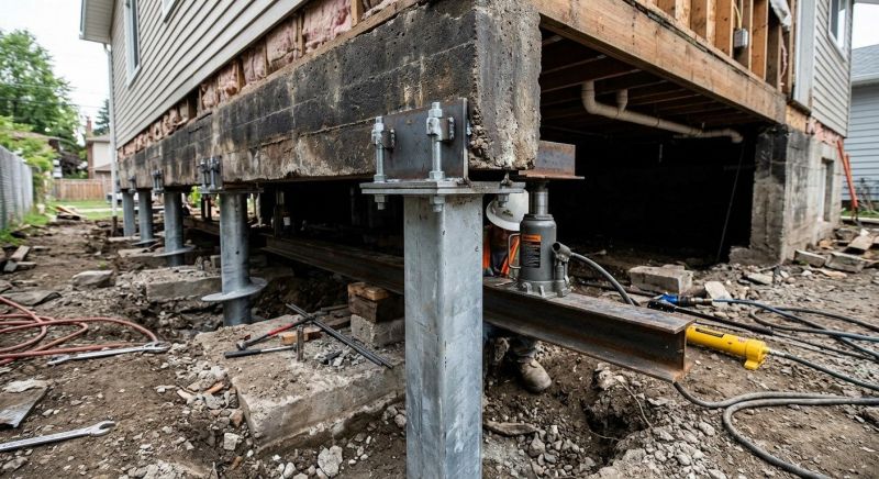 Foundation Raising in Springfield, VA