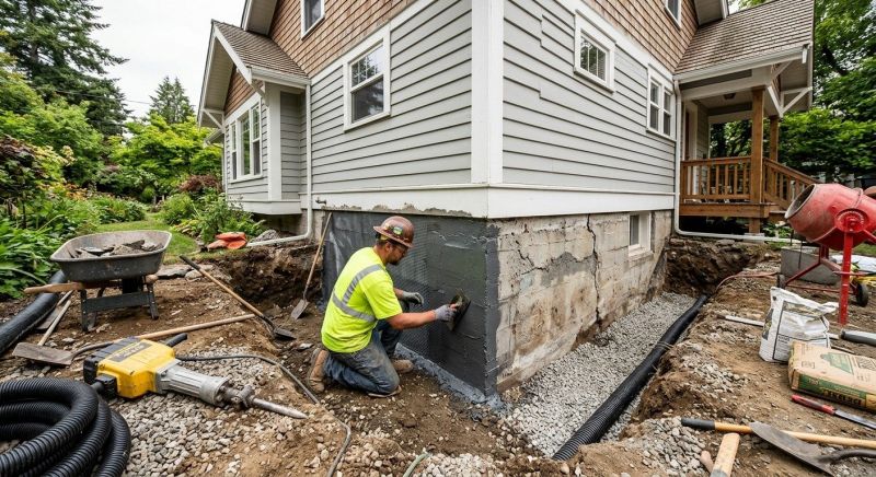 Foundation Renovation in Alexandria, VA