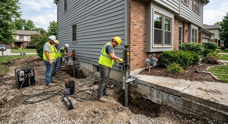 Foundation Stabilizing in Charles County, MD
