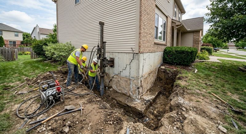 Foundation Stabilizing in Dumfries, VA