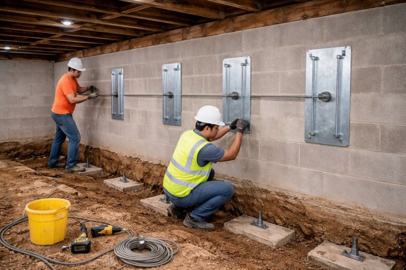 Foundation Stabilizing in Lorton, VA
