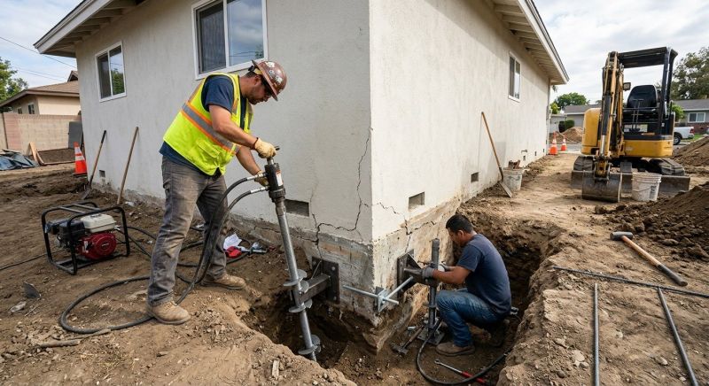 Foundation Stabilizing in Manassas, VA