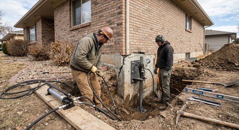 Foundation Stabilizing in Vienna, VA