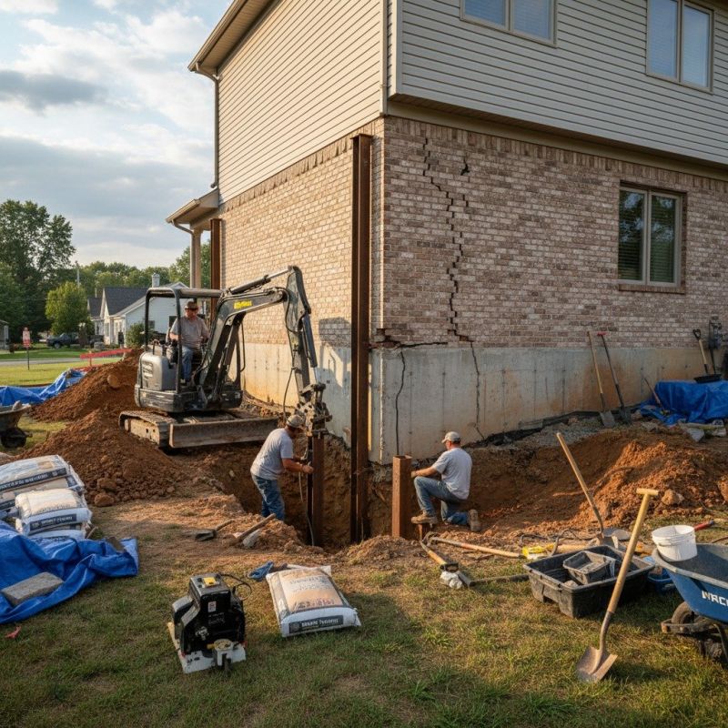Foundation Structural Repair in Ashburn, VA